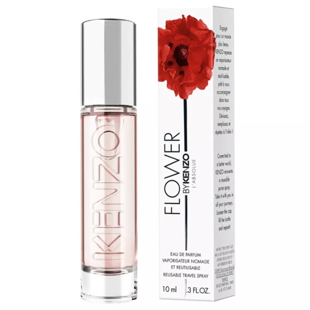 Kenzo FlowerByKenzo L’Absolue EDP Spicy Floral Saffron-Travel 10ml,0.3oz-BOX-NEW - Picture 5 of 10